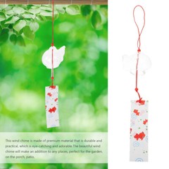 1PC Glass Pendant Wind-bell Wind Chime Japanese Style Hanging Ornament