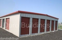 DUROSteel 30’x70’x8.5′ Metal Mini Self Storage Building &18 Rental Units DiRECT
