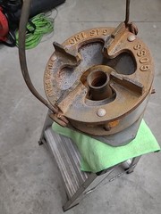 Vintage Goss Gas Lead Melter for old Bell System ,Glenshaw PA.