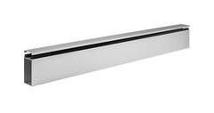 CGP Single-Slide Door System, Glass Aluminum 3-Wall 9’x6’x6’x8′, Clear Anodized