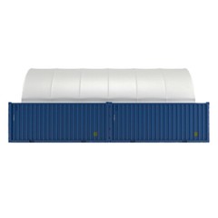 20’x40’x6.6′ 15 oz PVC Canvas Fabric Building Shipping Container Canopy Shelter