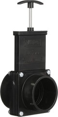 VALTERRA ABS Gate Valve for RV, Camper, and More – 3-Inch Pack of 1.0, Black