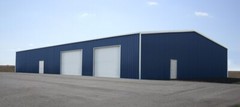 50×100 Steel Building SIMPSON Metal Garage Storage Shop Building Kit