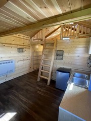 Tiny Cabin ready to live in!