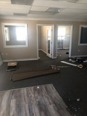 Fixer uper beige modular home for sale
