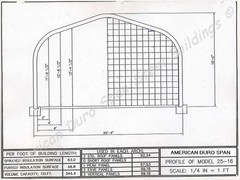 25x40x16 DuroSPAN Prefab Steel Building Garage Shop DIY Open Ends Factory DiRECT