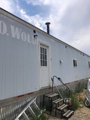 53′ Box Semi Trailer Off Grid Tiny Home or Construction Office 1 bed 1 bath