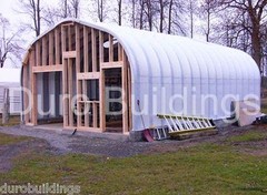 20x30x16 DuroSPAN Stee Straight Wall DIY Arch Building Open Ends Factory DiRECT