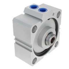 SDA Series 80mm Bore Thin Pneumatic Air Cylinder 5~100mm Stroke Double Acting