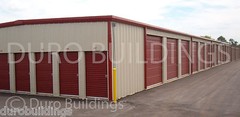 NEW DURO Steel 40x120x8.5 Metal Mini Self Storage Prefabricated Building Kits