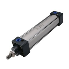 SC40mm Bore 25~200 Stroke Single Piston Rod Double Action Pneumatic Air Cylinder
