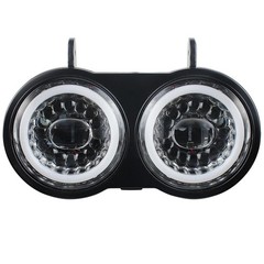 Motorcycle Projector Headlight Buell XB Black