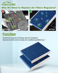 Cabin & Engine Air Filter Fit for Hyundai Elantra 2021-2026 (1.6L/2.0L Gas), Kon