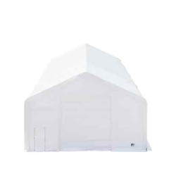 TMG Industrial 30′ x 40′ Dual Truss Storage Shelter w/ Heavy Duty 17oz PVC Cover