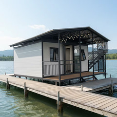 Luxury Double-Wing Container Home 20ftx20ft 2bdrm 1 bath