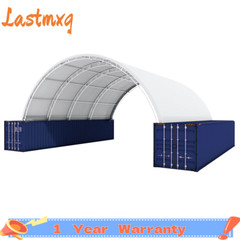 40’x40’x13′ 11 oz PE Canvas Fabric Building Shipping Container Canopy Shelter