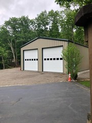 25x40x14 Steel Building SIMPSON Metal Garage Storage Shop Building Kit