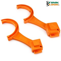Stink Slink 2 PCS RV Sewer Hose Wrench, Universal 3″ & 4″, Orange