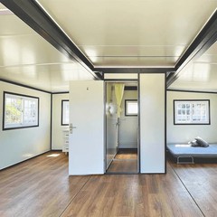 Chery Industrial 19×20 Mobile Expandable House Prefabricated Home with Cabinet