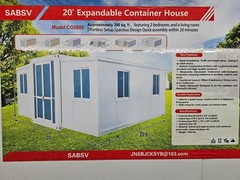 20’x20’x8′ Mobile Expandable Prefab Office. Prebuilt Office – 390 sq. ft.