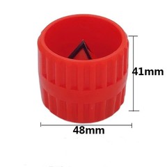 1 Pc Metal Tube Brass Pipe Deburring Reamer Chamfering Burr Remover Tool