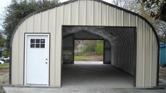 25x80x13 DuroSPAN Steel Bldg Off Grid Home Shop DIY Open Ends Factory Direct