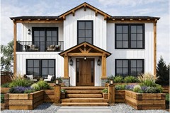 2,099 SF Modern Farmhouse Prefab Home 4 Bed 3 Bath $149,900 Prefab Home Package