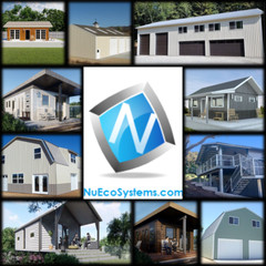 ADU KIT 30′ x 24′ x 19′ Tall Lightweight Galvanized Steel Garage & Apartment