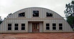 51x40x17 Steel Quonset Building Kit | DuroSPAN | DIY | Open Ended