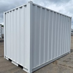 12x7FT Container Storag with Roll-Up Door Portable Storage Pod Cargo-Grade Steel