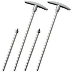 Tiaiidi 2 Pack Universal RV Waste Valve Handle Replacement,6″ and 9″ RV…