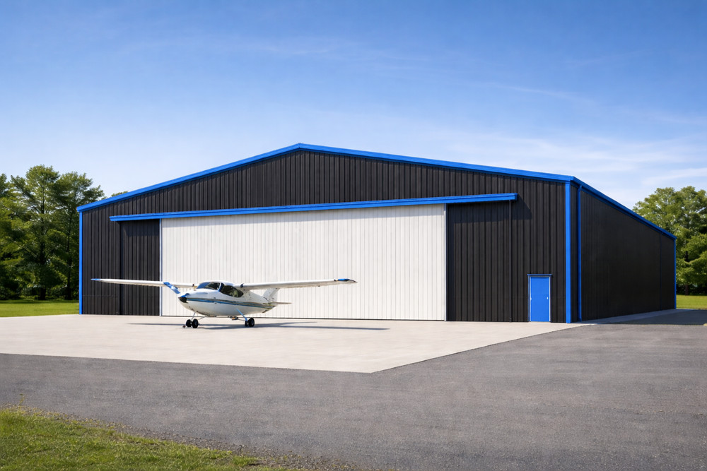 60x90x20 Steel Building Kit | Rigid Frame I-Beam | Commercial Grade