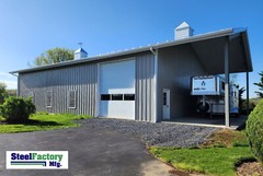 Barndominium 40x75x16 Steel Factory Mfg Prefab Metal Farm Residential Building
