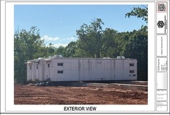 40’ X 10’ 2 Bedroom 2 Bath Bunk House Insulated With Heat & A/C. Wired & Plumbed