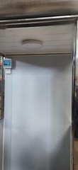 Stainless Steel Attendant Booth – Insulated w/ Lights & Power – 56″x56″x92″