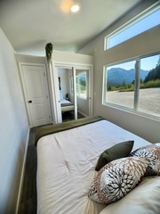 New Forever Tiny Home on Wheels 40′ Suite with bed closet & full kit & bath