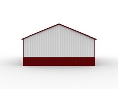 51x31x18 Metal Garage Barn Shed w/Electric Roller Shutter Door Carport 1581Sq.ft