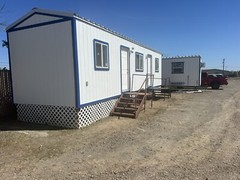 used mobile office trailers 10′ x 40′ located in northern calif