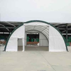 30x85x15 GM Canvas Fabric Storage Building Shelter Shop Hoop Barn/Car Garage