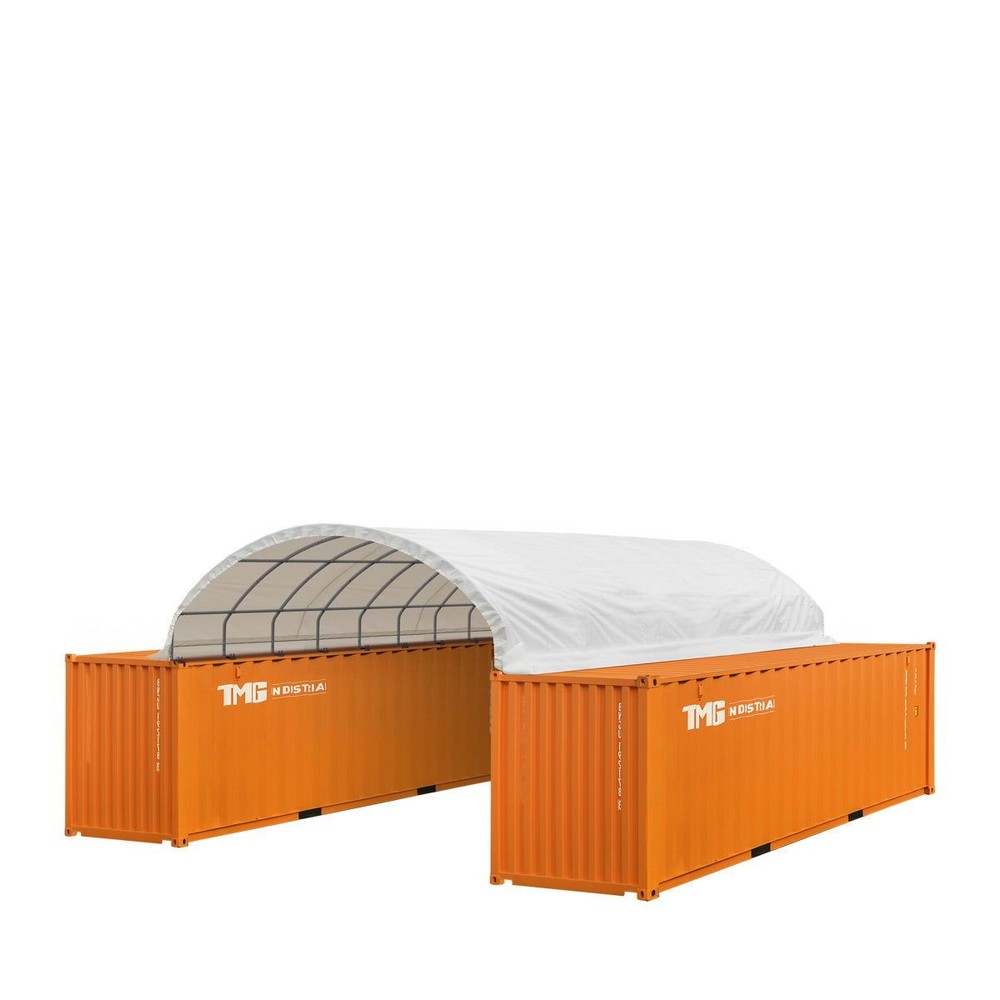 20x40ft Waterproof PVC Fabric Shelter, 17oz Fire Retardant UV Shield