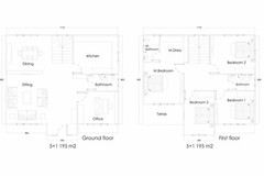 2,099 SF Modern Farmhouse Prefab Home 4 Bed 3 Bath $149,900 Prefab Home Package