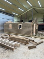 Log Cabin Kit 12′ x 36′ *** SHIPPING NATIONWIDE *** The Appalachian Series