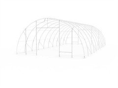 82x40x20FT Large Outdoor Equipment Shelter w/ Galvanized Steel Frame & PVC Cover