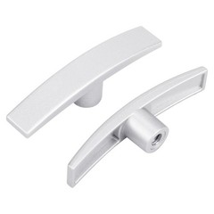 SAQXK 2pcs Aluminum T Handle RV Camper Waste Valve Handles T1003-6MN, White
