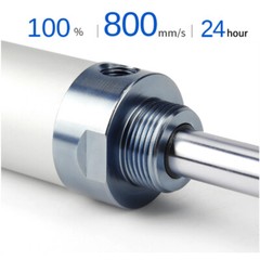 MAL16/20/25/32/40 Bore Aluminum Alloy Pneumatic Mini Air Cylinder Double Acting