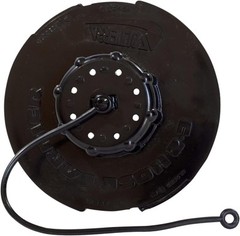 Valterra A04-0161BK Black Cap and Strap for EZ Hose Carrier