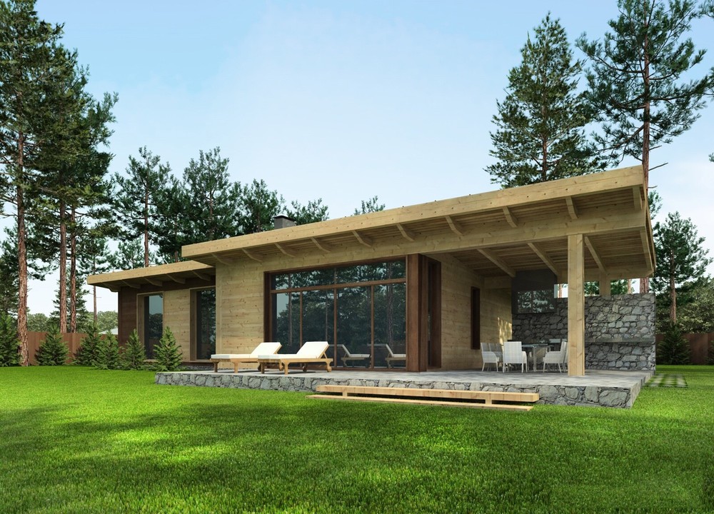 PREFAB TIMBER FRAME KIT ENGINEERED WOOD HOUSE DIY BUILDING CABIN HOME GLULAM GLT