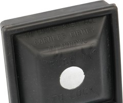 “WirthCo 30000 RV Locking Bumper Plug – 4″””, black