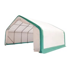 20’x40’x12′ Single Truss Storage Shelter 15oz PVC Fabric Hoop Building |Durable