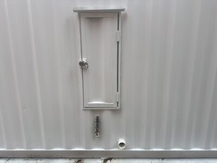 Restroom shipping container Conex Portable bathroom